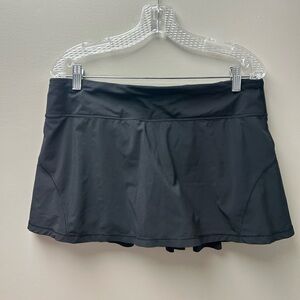Lululemon Black Circuit Breaker Skirt